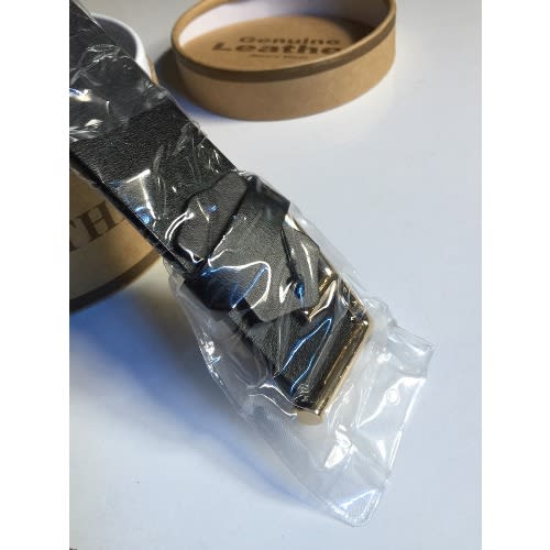 Men's Luxury Leather Black Belt