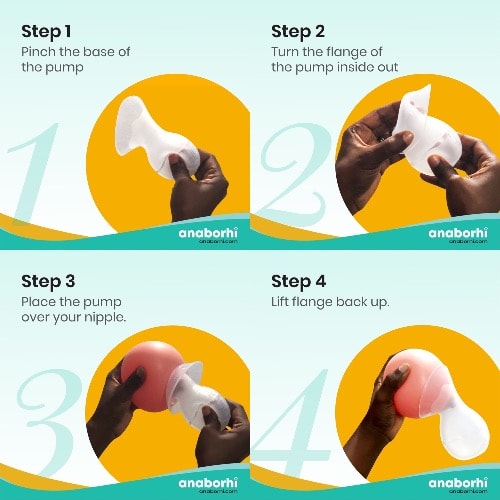 Silicone Breast Pump - Standard Pack