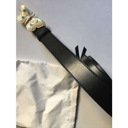 Luxury Men's Leather Belt - Black