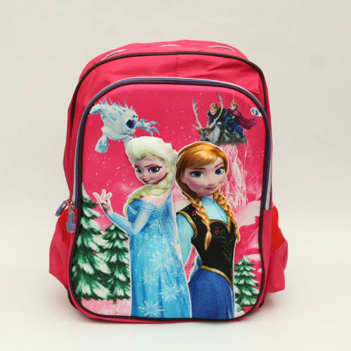 Anna And Elsa Print Kids School Bag - 28cm*15cm*38cm*