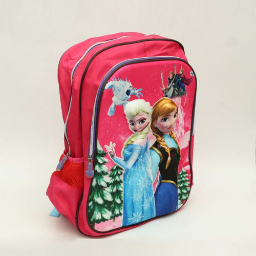 Anna And Elsa Print Kids School Bag - 28cm*15cm*38cm*