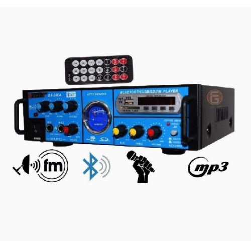 Bt 288 Power Amplifier Bluetooth/usb/fm/mp3/sd