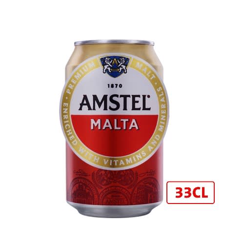 Amstel Non Alcoholic Malt Drink  - 33cl Can X 24