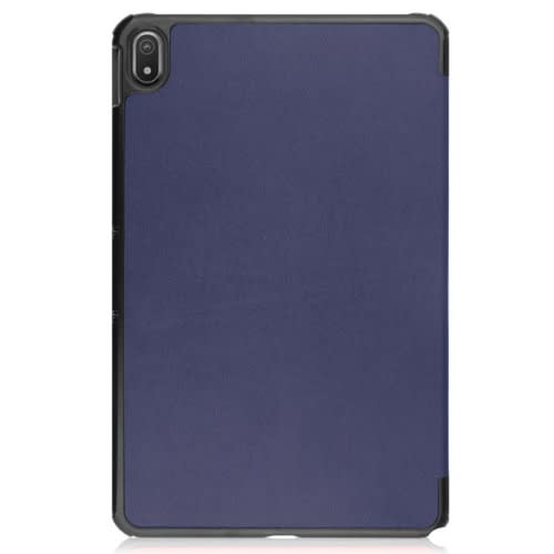 Leather Flip Case For Nokia T20 - Dark Blue