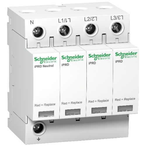 Modular Surge Arrester - 3p + N - 350v - With Remote Transfer - ||a9l40601