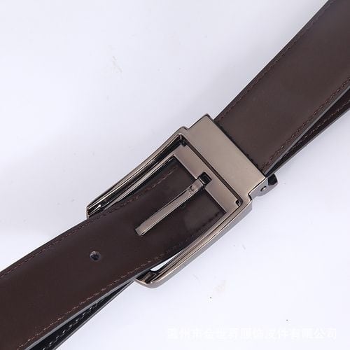 Men's Double-Sided Real Belt