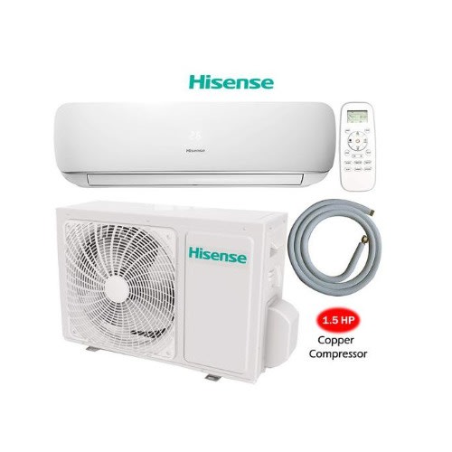 1.5HP Split Unit Air Conditioner With Copper Condenser & Inverter + Free Installation Kit