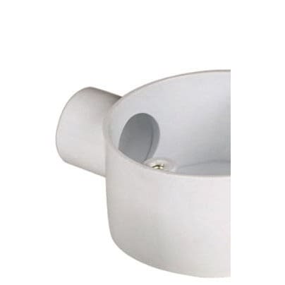 20mm Pvc Through Box - 20 Pieces