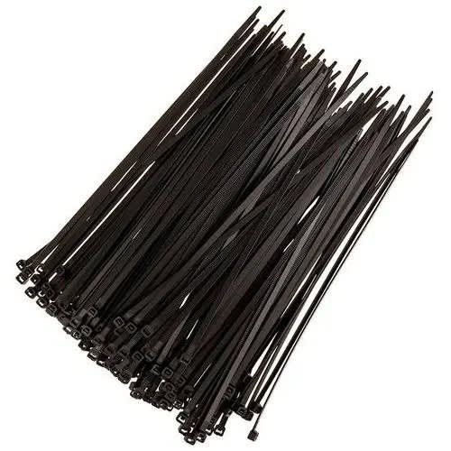 4.8x300mm Cable Tie - 100 Pieces - Black