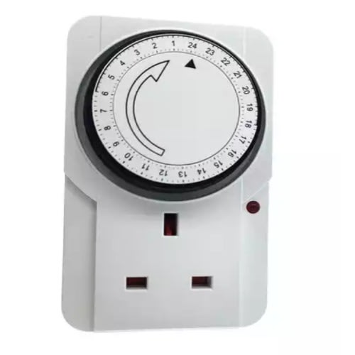 24 Hour Plug-in Timer Electrical Socket -3000w