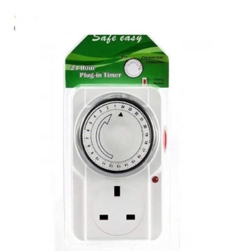 24 Hour Plug-in Timer Electrical Socket -3000w