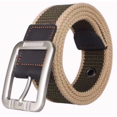 Men's Thick Canvas Belt - 125cm