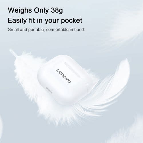 Lenovo Lp40 Bluetooth 5.0 Waterproof Earphone - White