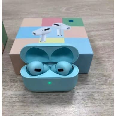 Macaron Air Pro 3 Bluetooth Earbuds Inpods 3 - Blue