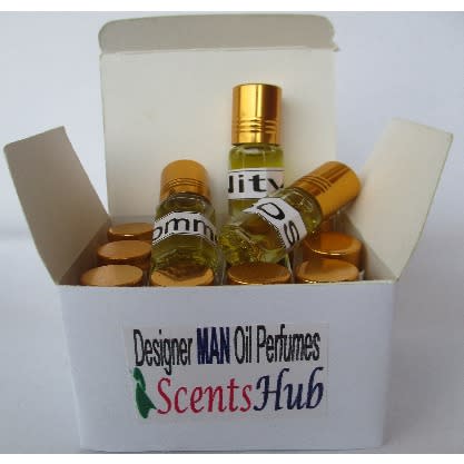 Designer Man Oil Perfumes Set - 3ml X 12