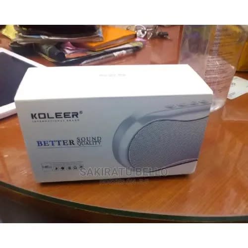 Koleer S29 Mini Bluetooth Speaker -fm Radio, Tf Slot And USB  - Super Sound-Blue