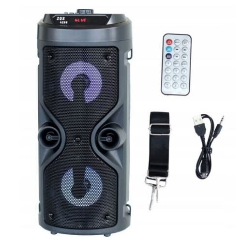 Rechargeable Bluetooth Speaker Plus Free Microphone - ZQS 4210