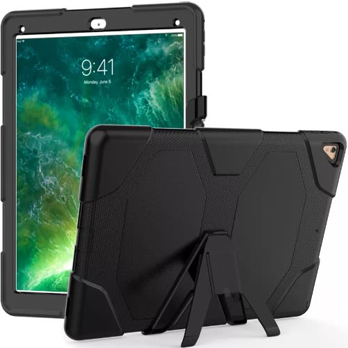 Shockproof Heavy Duty Silicone Case With Kickstand For Ipad Pro 12.9inches 2015/2017