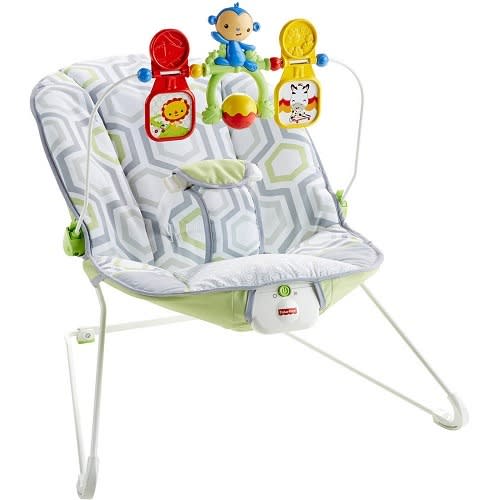 Baby Bouncer Rocker - Geo Meadow