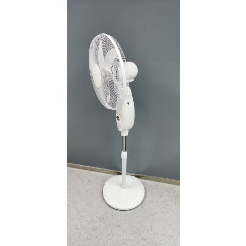 Solar/electric Powered 18inch Standing Fan