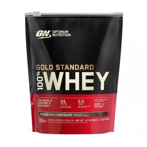 Gold Standard 100% Whey Protein Powder- Double Rich Chocolate - 669g