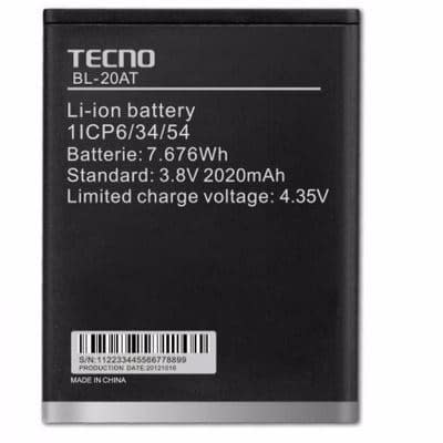 Tecno Battery - Bl-20at