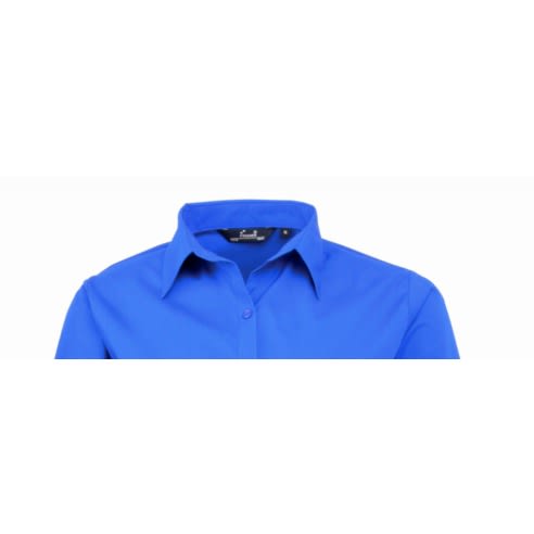 Ladies Formal Dress Shirt  - Royal Blue
