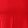 Mid Sleeve Design Formal Dress -red/white