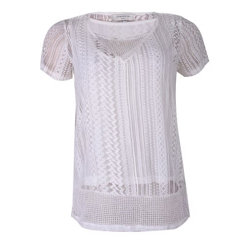 White Lace Top