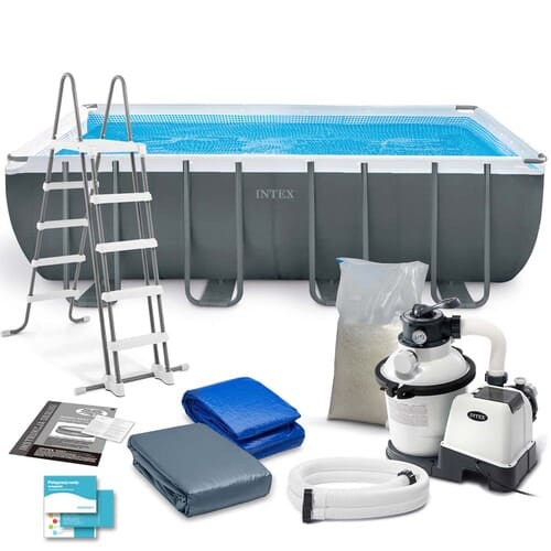Ultra Frame Swimming Pool -5.49m X 2.74m X 132 Cm