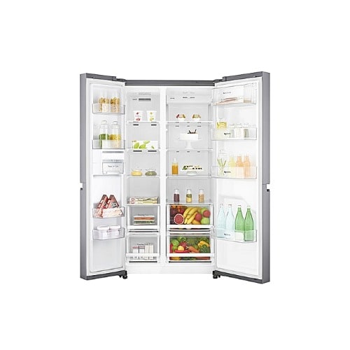 Side By Side Refrigerator-ref247sluv-b Platinum Silver