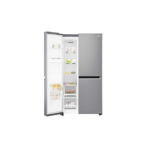 Side By Side Refrigerator-ref247sluv-b Platinum Silver