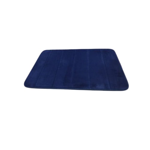 Soft & Water Absorbent Floor Mat For Homes, Offices - Blue