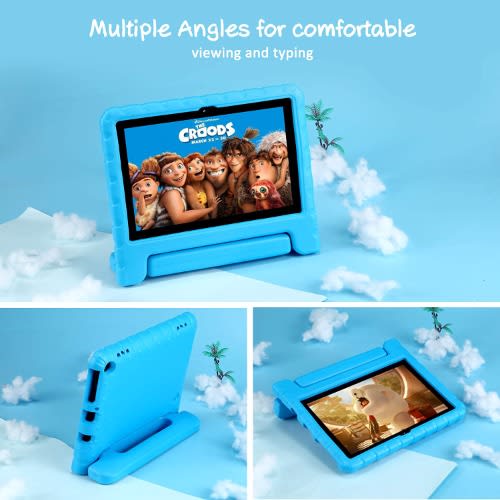 Fire Hd 8 Tablet - 10th Gen With Alexa - 32gb Rom 2gb Ram + Blue Flexible Proof Case
