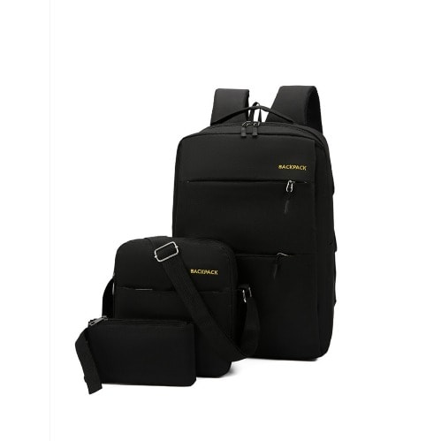 Authentic 3 In 1 Backpack With Usb Connectors