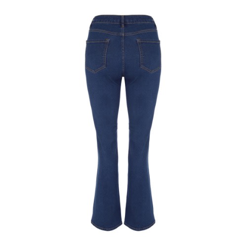 Blue Bootcut Jeans