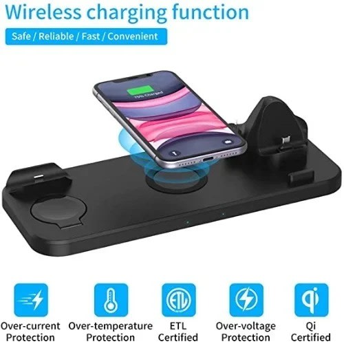 6 In 1 Wireless Charging Station.