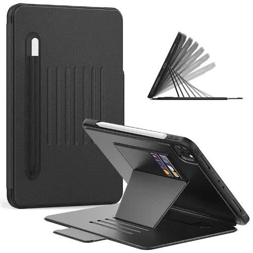 Rugged Full Body Leather Flip Case For Ipad Pro 11
