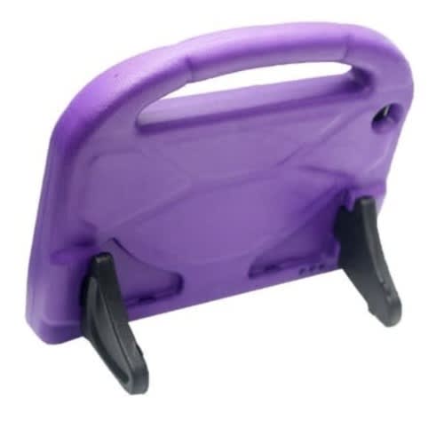 Shockproof Case With Handle For Kid's Amazon Fire Hd8 Tab - Purple