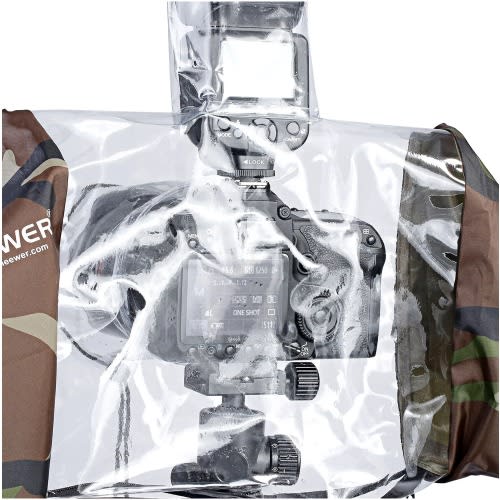Camera Protector Rain Cover For Dslr Camera - Camouflage