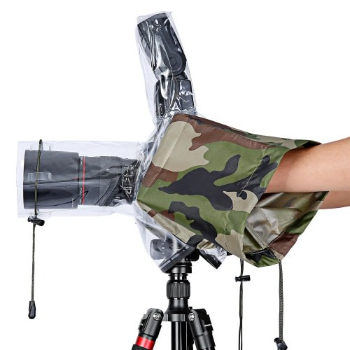 Camera Protector Rain Cover For Dslr Camera - Camouflage