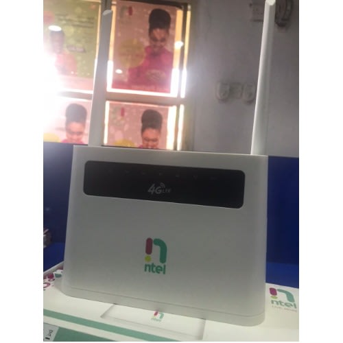 Ntel 4g Lte Portable Router With  Free One Month Unlimted Data
