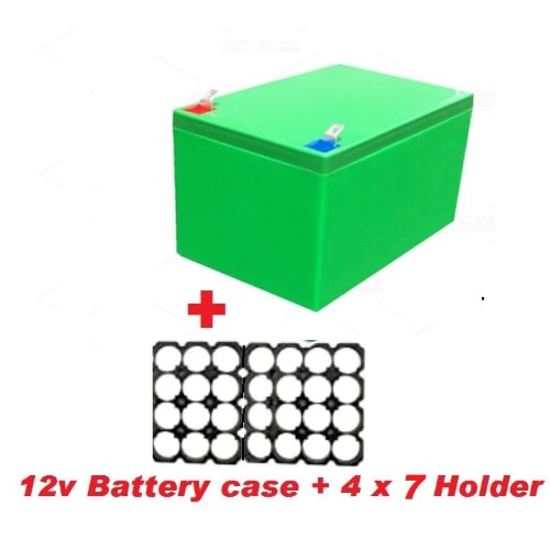 Battery DIY Energy Storage Case With Bracket Holder  -12v - 12ah