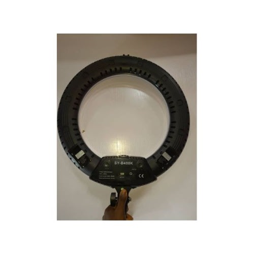 Rechargeable Led 21" Ring Light + 2 Rechargeable Battery Packs & Battery Charger