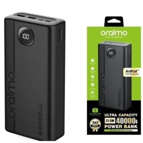 Two Way Ultra Fast Charging Power Bank - 40000mAh