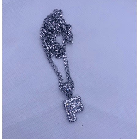 Just Accessories Ng - Alphabet Pendant Necklace