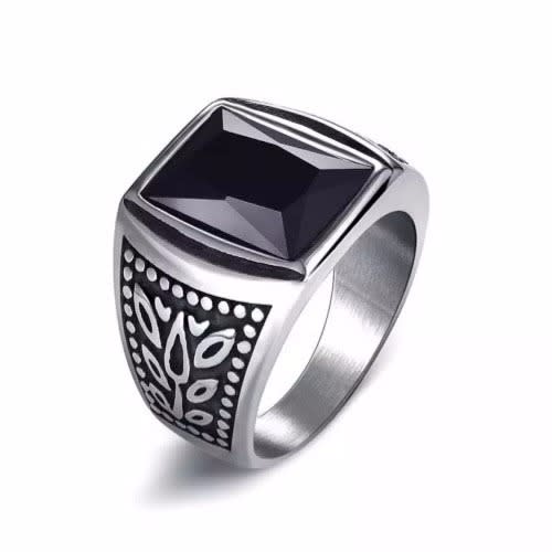 Stainless Steel Men's  Ring