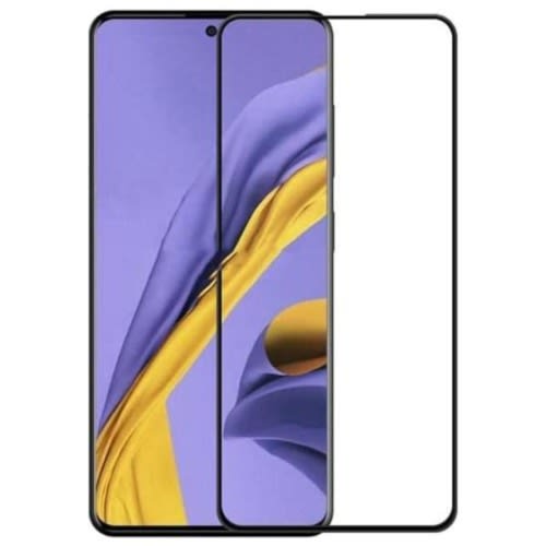 2 In 1 Tempered Glass Screen Protector For Samsung Galaxy A71
