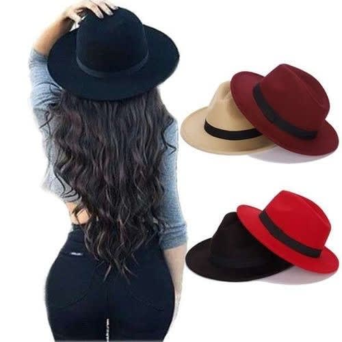 Unisex Fedora Hats - 5 Pcs