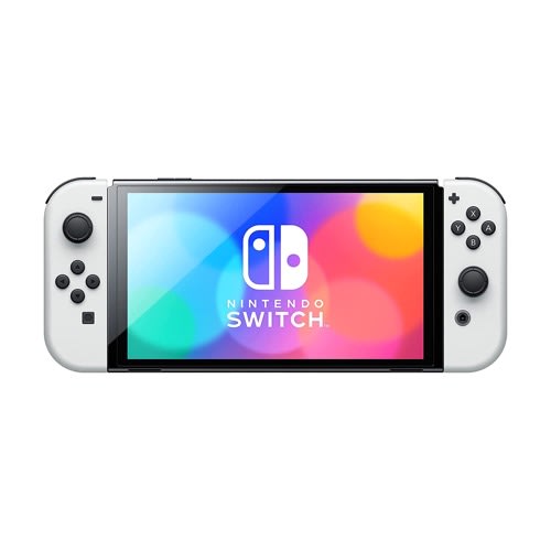 Switch OLED Model - White Joy-con, White Dock - 2021